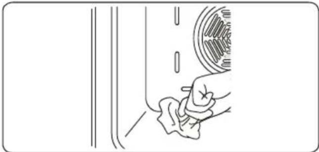 NEW POL NWH65HGX - Cleaning the Inside of the Oven - 1