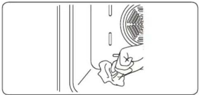 NEW POL NWH65HGX - Limpieza del interior del horno - 1