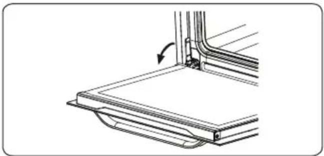 NEW POL NWH65HGX - Removal of the Oven Door - 1