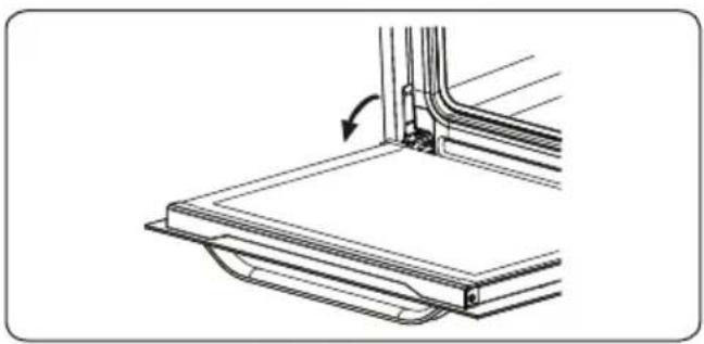 NEW POL NWH75HG75B - Removal of the Oven Door - 1