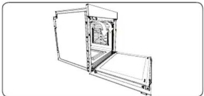 NEW POL NWH75HG75B - Sistema de escudo térmico en hornos integrados - 1