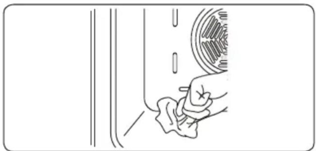 NEW POL NWH75HG75B - Limpar o Interior do Forno - 1