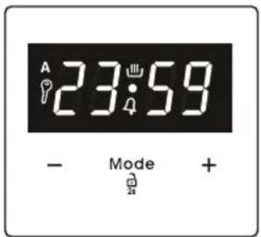 A 23:59 - Mode +