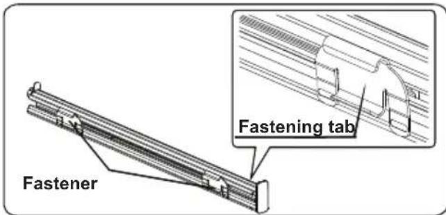 Fastener Fastening tab