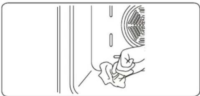 NEW POL NWH75HG75B - Limpieza del interior del horno - 1