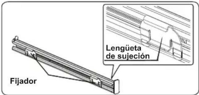 Fijador Lengüeta de sujeción