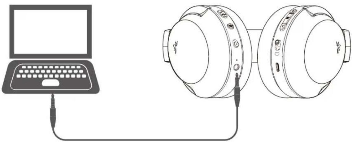 Avantree BTHS-AS90P - Using as a wired headphone - 1