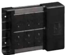 HAGER K7J1M075W - Sollsyta Grid Retractive Wall Switch - 3