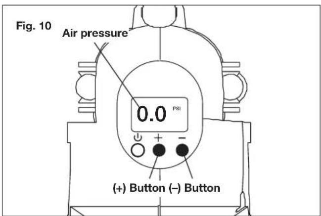 Sun Joe 24V-AJC-LTX-GRY-RM - To set pressure gauge for automatic shut off: - 1