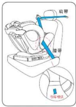 肩带 腰带 引导底线