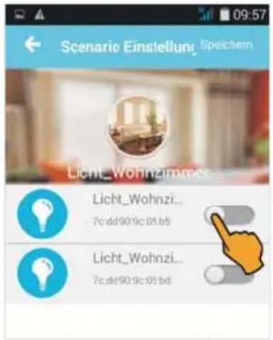 Scenario Einstellung Speichern Licht_Wohnzi 7c dd90.9c 05 b5 Licht_Wohnzi... 7c dd90.9c 05 bd