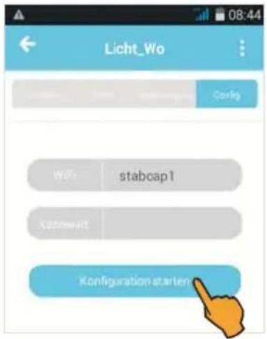 Licht_Wo Config W0: stabcap1 Kathwart Konfiguration starter