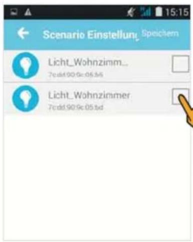 Scenario Einstellung Speichem Licht_Wohnzimm... 7cdd.90.9c.05.bd Licht_Wohnzimmer 7cdd.90.9c.05.bd