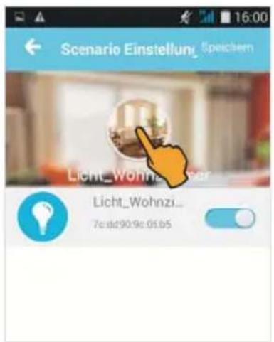Scenario Einstellung Speichern Licht_Wohnzi... 7c:dd90:9c:05:b5