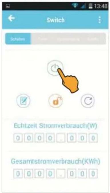 Switch Schulden Echtzeit Stromverbrauch(W) 0 0 0 0 . 0 0 0 Gesamtstromverbrauch(KWh) 0 0 0 0 . 0 0 0