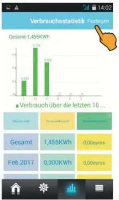STABO Smart control e-plug 51150 - 11) Verbrauchsstatistik - 2