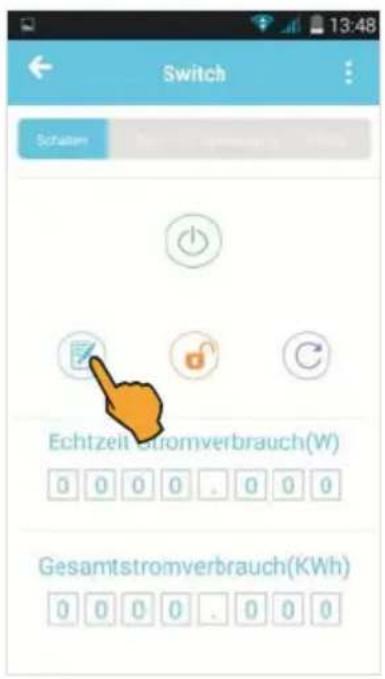 Switch Schäden Echtzeit Stromverbrauch(W) Gesamtstromverbrauch(KWh)