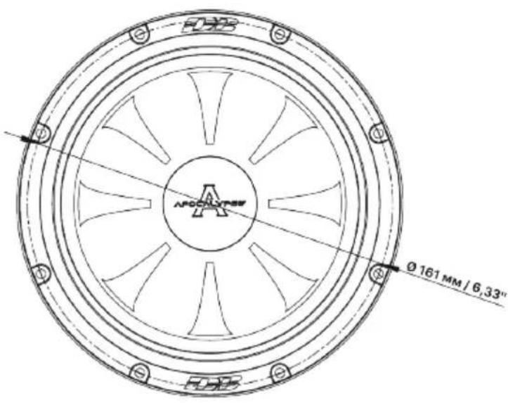 APOLOT PSE Ø 161 MM / 6,33"