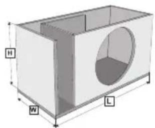 Deaf Bonce MF-12S D2/D4 - RECOMMENDED ENCLOSURE PARAMETERS - 1