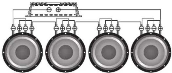 Deaf Bonce MF-12S D2/D4 - Subwoofers in series, coils in parallel - 3