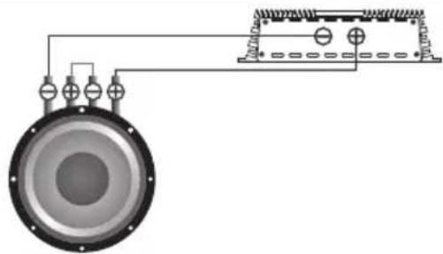 Deaf Bonce MF-12S D2/D4 - One subwoofer, coils in series - 1