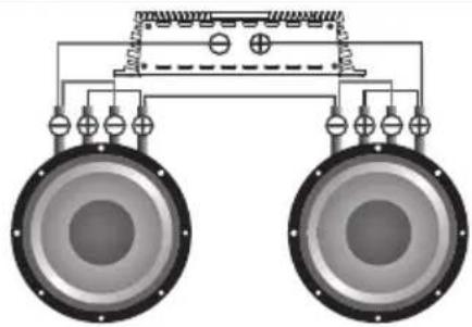 Deaf Bonce MF-12S D2/D4 - Subwoofers in series, coils in parallel - 1