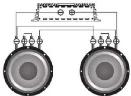 Deaf Bonce MF-12S D2/D4 - Subwoofers in series, coils in parallel - 7
