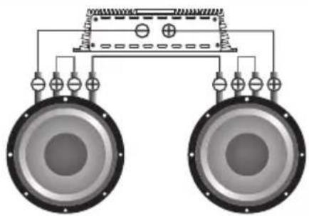 Deaf Bonce MF-12S D2/D4 - Subwoofers in series, coils in parallel - 4