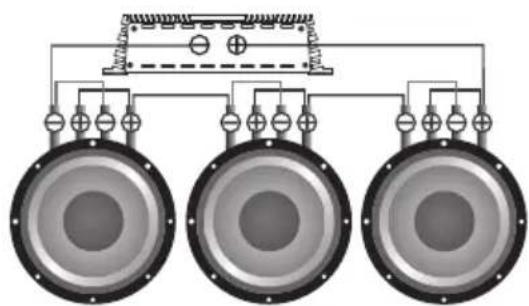 Deaf Bonce MF-12S D2/D4 - Subwoofers in series, coils in parallel - 2