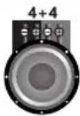 Deaf Bonce MF-12S D2/D4 - Voice coils 2+2,4+4 Ohm - 2