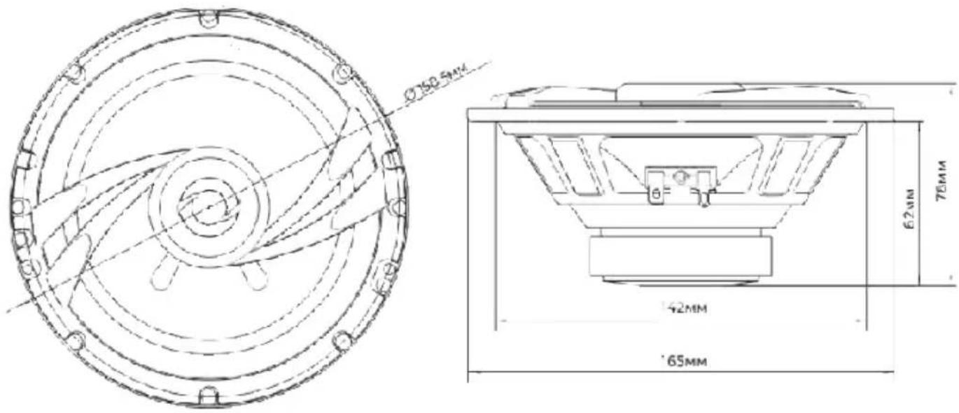 Ø750.5MM 62MM 78MM 42MM 65MM