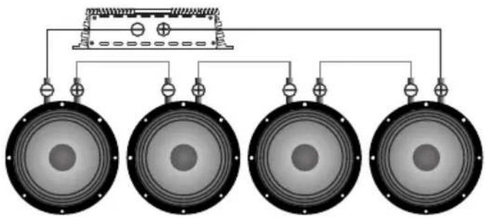 Deaf Bonce Apocalypse AP-M67AN - Serial connection of the speakers - 3