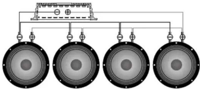 Deaf Bonce Apocalypse AP-M67AN - Serial connection of the speakers - 6