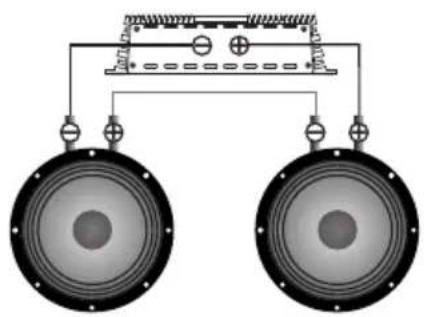 Deaf Bonce Apocalypse AP-M67AN - Serial connection of the speakers - 1