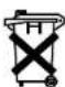 LA CROSSE TECHNOLOGY WS-8119U-IT-W - The Low Battery Icons: - 1