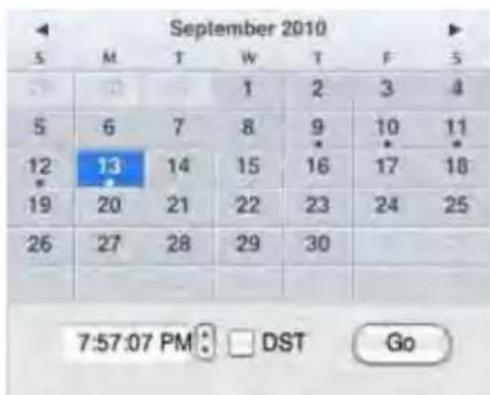 September 2010 S M T W T F 5 5 6 7 8 9 10 11 12 13 14 15 16 17 18 19 20 21 22 23 24 25 26 27 28 29 30 7:57:07 PM: DST Go