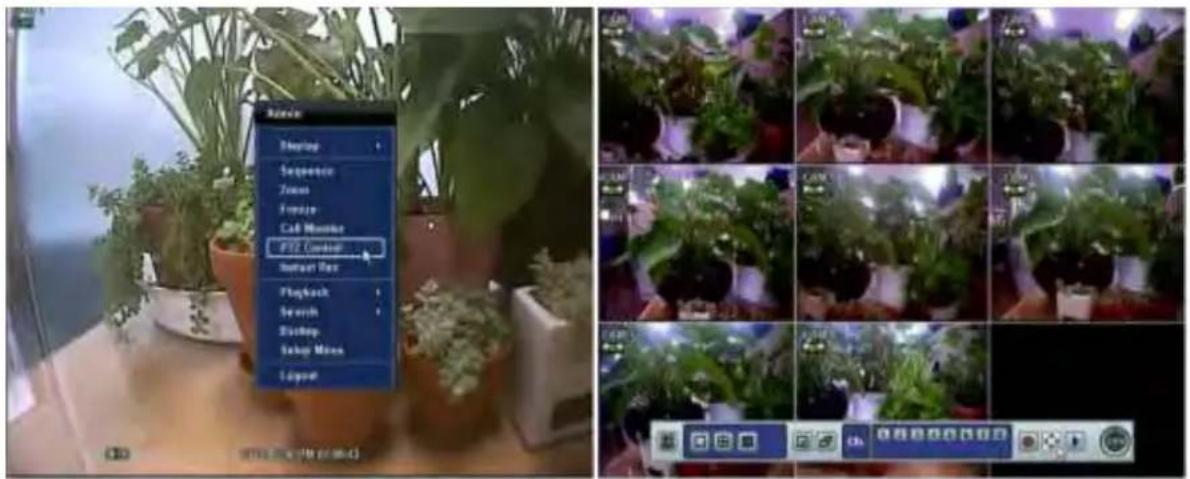 Screen Display Sequence Zoom Fade Cab Monarch F12 Control Human Res Playback Search Backup Setup Marea Layout