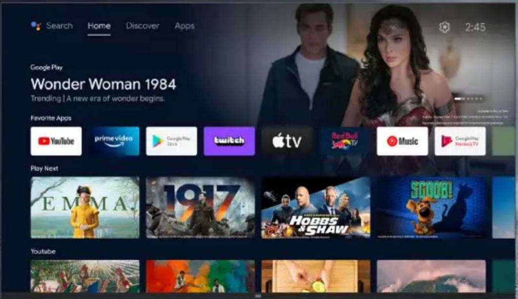 Search Home Discover Apps Google Play Wonder Woman 1984 Trending | A new era of wonder begins. Favorite Apps YouTube prime video Google Play Store twitch Apple TV Red Bull 300+ TV Music GoogPlay Netflix TV Play Next EMMA 1917 HOBBS & SHAW SCOOA! Youtube