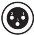 Eurolite TMH FE-1800 - Belegung der XLR-Verbindung: - 1