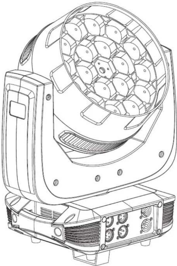 Eurolite TMH FE-1800 - Beam/Flower Effect - 1