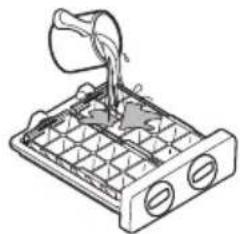 Illustration of a portable air grater with liquid being poured into it (no text or symbols)