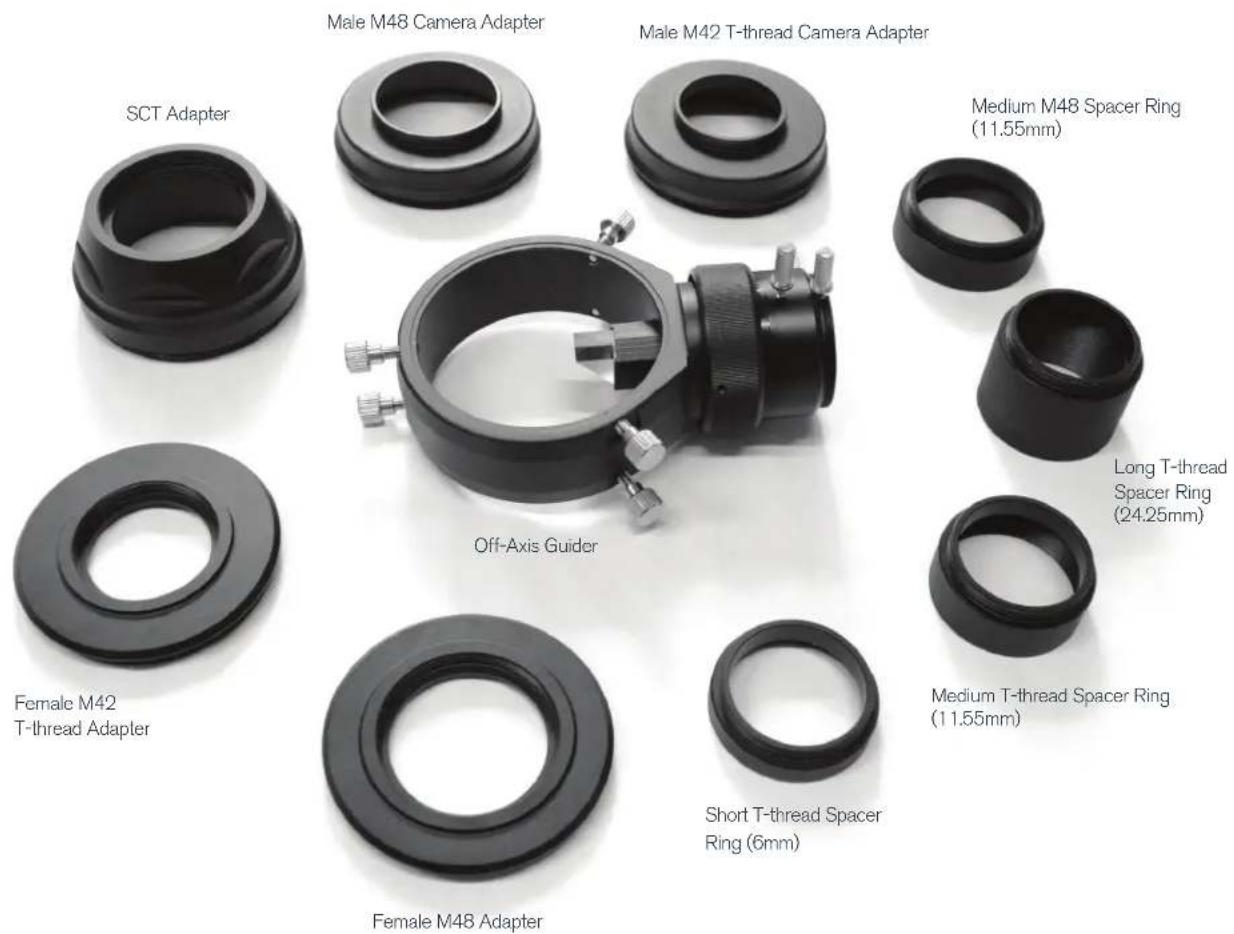 CELESTRON Off-Axis Guider - PARTS LIST - 1