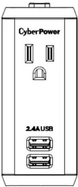 CyberPower 2.4A USB