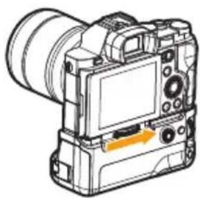 Vello BG-S7 - Attaching the Battery Grip - 6