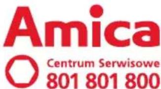 Amica Centrum Serwisowe 801 801 800