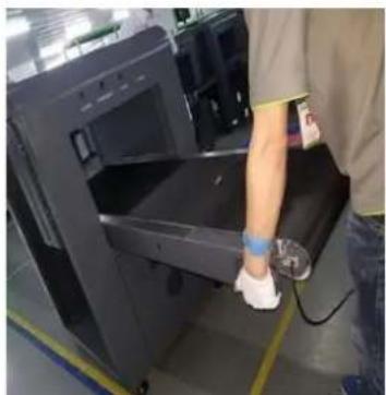 ZKTeco ZKX6550V - Replacement of Conveyor Belt - 4