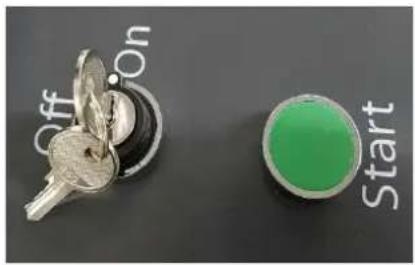 ZKTeco ZKX6550V - Replacement of Key Switch and Start Button - 1