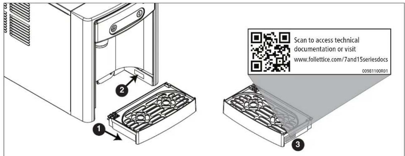 Scan to access technical documentation or visit www.follettice.com/7and15seriesdocs 00981100R01