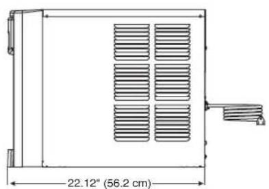 22.12" (56.2 cm)