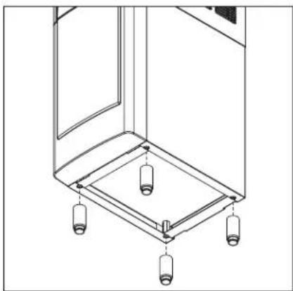 Follett 7FS100A-IW-NF-ST-00 - Optional Leg Accessory Installation - 2